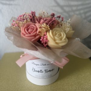 Bouquet de Fleurs en cire parfumée